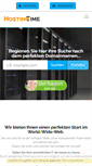 Mobile Screenshot of hostingtime.de